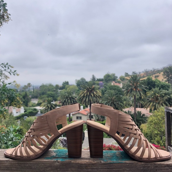 NEW Suede Strap Mules Sandals Ankle Strap Wedge - Picture 7 of 7